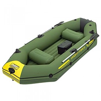 Bestway Hydro-Force Sportboot Marine PRO für 2 Erwachsene und 1 Kind 291 x 127 x 46 cm Canotto Colore 1065096XXX20