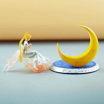 Cielo stellato Sailor Moon Water Bingyue modello di azione in PVC Decorazione alla moda Decorazione Collezione di regali di compleanno Dimensioni 10 cm