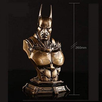 Gwgbxx Batman Agan Knight Batman Imitazione Rame Busto Modello Busto Statua