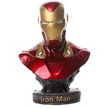 Gwgbxx Vendicatore Busto Busto Scultura Iron Man Modello Anime Ornamento 6.6in