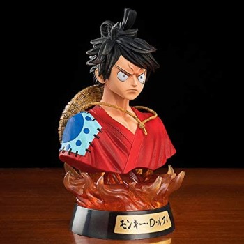 Koki One Piece Bust Luffy Figure (with LED Light) Multicolor