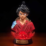 Koki One Piece Bust Luffy Figure (with LED Light) Multicolor