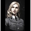 Splindg 1/10 Busto Soldato in Resina Modello WWII Uniforme Modello Ufficiale Femminile Kit Non assemblato e Non Dipinto // K10831