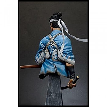 Splindg 1/10 Resin Figure Bust Ancient Japanese Samurai White Model Kit Unassembled And Unpainted // K86514