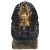 VOANZO Piccolo Cobra d'oro e Maschera di Avvoltoio della Statua del Faraone Figurina Busto del Re Tut della Dinastia Egizia con Geroglifici