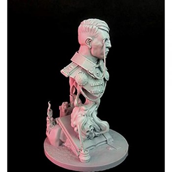 weizhang 1/10 Ancient Fantasy Warrior Busto Model Resin Statue Unassembled Unpainted Set