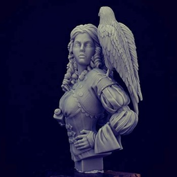 weizhang 1/12 Resin Bust Kit Ancient Female Warrior And Eagle X2061
