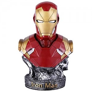 ZHI BEI Avengers 4 Iron Man Made Model Bust Busto Carving Movie Grande Decorazione Marvel Animation Movie Periferico