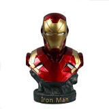 ZHI BEI Marvel Avengers Giant Hero Series Iron Man Humanoid Bust Busto 18 cm 36 cm Ispirato a Marvel Comics (Color : 36cm)