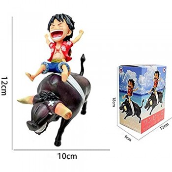 LHLBD Anime Figure One Piece Rufy Premium Immagine in Scatola Giocattolo Modello Statua Bambola Scultura Altezza 12 cm