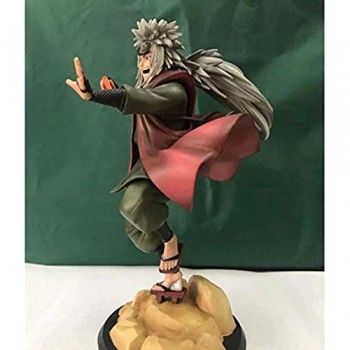 LHLBD Anime Personaggi Naruto Toad Immortal Jiraiya Premium Edition Immagine in Scatola Giocattolo Modello Statua Bambola Scultura Altezza 20 cm
