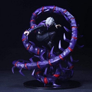 LHZHG Anime Model Character Tokyo Ghoul Kaneki Ken Generazione di Dark Jin Muyan Action PVC Figure Toy Modello da Collezione 28C Souvenir Scultura Ornamento