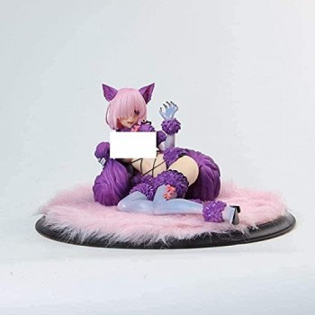 LJXGZY WEIbeta Anime Fans Gift Figure Sculpture Fate / Grand Order Mash Kyrielight. in scatola. Statua regalo di compleanno modello decorazione collezione alta 12 cm