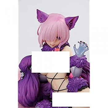LJXGZY WEIbeta Anime Fans Gift Figure Sculpture Fate / Grand Order Mash Kyrielight. in scatola. Statua regalo di compleanno modello decorazione collezione alta 12 cm