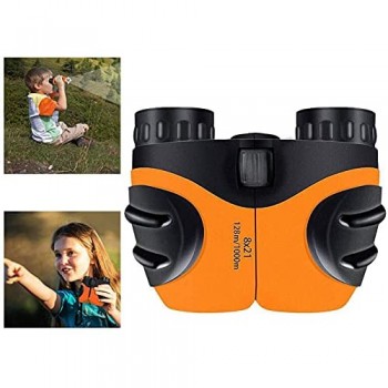 Bambini Binocolo Mini Compact Shock Proof Binoculare Per Il Bird Watching Natura Esplora Viaggi Di Campeggio Esterna Gioca Arancione