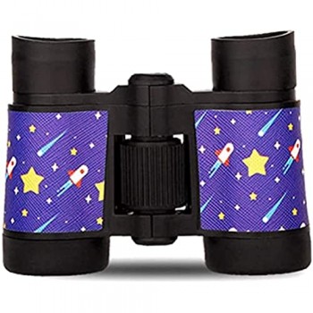 Binocolo telescopio 4x30 Gomma Gomma Anti-Skid Regali Portatili per Bambini Bambini all\'aperto