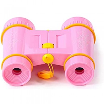Dongxiao Binocolo Giocattolo per Bambini Pocket Binocolo Binocolo Mini Binocolo per Sport E Gioco All\'aperto (Color : Pink)