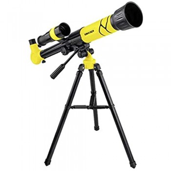 Dailymall Telescopio Treppiede Ingrandimento 20X 30X 40X Giocattolo Educativo per L\'astronomia