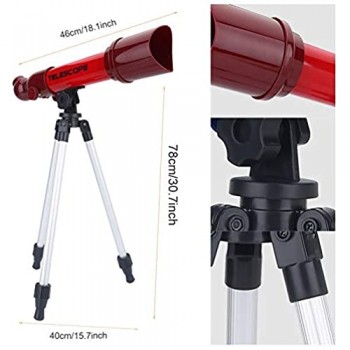 LULUTING CQS Bambini Science Experiment HD Telescope (Red)