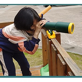 SunniMix Istruzione Monoculare Telescopio Giocattoli per Bambini 360 Gradi di Rotazione Giocattoli per I Bambini Adulti Gioco Interattivo Giocattoli