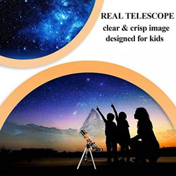 Svbony SV502 Telescopio Astronomico Bambini 360/50mm Telescopio Bambini con Treppiedi Professionale Telescopio per Bambini