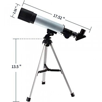 Telescopio rifrattore 90X telescopio per bambini telescopio astronomico da tavolo regali di esplorazione della natura per bambini adulti osservazione delle stelle del cielo osservazione degli