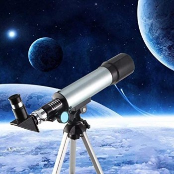 Telescopio rifrattore 90X telescopio per bambini telescopio astronomico da tavolo regali di esplorazione della natura per bambini adulti osservazione delle stelle del cielo osservazione degli