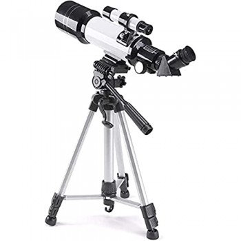WSMKSZ Portatile e telescopio telescopio per Pianeti lunari e osservazione delle Stelle Ottimo per Bambini e Principianti astronomici