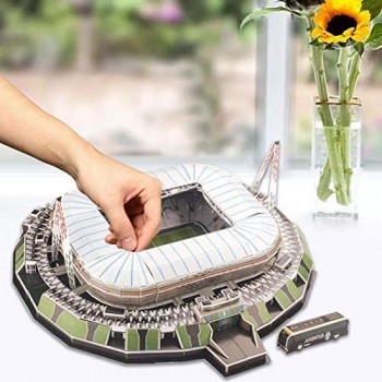 3D Puzzle - Allianz Stadium Turin - Stadio 3D Puzzle Kit di costruzione del modello dello stadio per bambini adulti