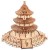 3D Temple of Heaven Puzzle in Legno Squisita Decorazione Di Mobili Ornamenti Di Simulazione Di Giocattoli Artigianali in Legno Creativi Fai-Da-Te Adatto Per Bambini Regalo Di San Valentino