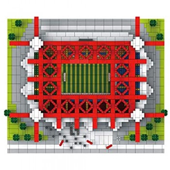 Atomic Building Stadio Giuseppe Meazza - Stadio San Siro di Milano. Modello da assemblare con nanoblocchi. più di 3800 Pezzi
