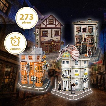 CubicFun- Harry Potter Diagon Alley Puzzle 3D DS1009H