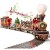 CubicFun Puzzle 3D Trenino Natale con Luci e Suoni per Natale Decorazioni Trenino Albero di Natale Decorazioni Casa Regali Natale per Bambini e Adulti 218 Pezzi