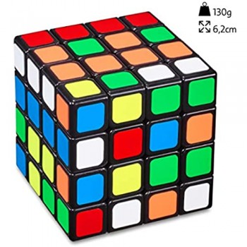 CUBIDI® Magic Cube 4x4 - Tipo Los Angeles - Look Classico - Speedcube 4x4x4 con Caratteristiche Ottimizzate per lo Speed Cubing - Magic Cube per Principianti ed Esperti