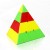 FunnyGoo Mofangge Triangolo a Piramide 4x4 Pyraminx Cubo Magico Puzzle a velocità cubica con Un espositore ( Senza Adesivo )