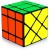 Maomaoyu Fisher Cube 3x3x3 velocità Cubo Magico Regali di Natale per Adulti e Bambini（Nero）