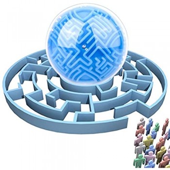 mciskin 3D Maze Palla Labirinto Gioco di Puzzle - Rompicapo Puzzle per Adulti Bambini indipendenti Gioca Come Regali di Compleanno di Natale Adatto a Tutte Le età