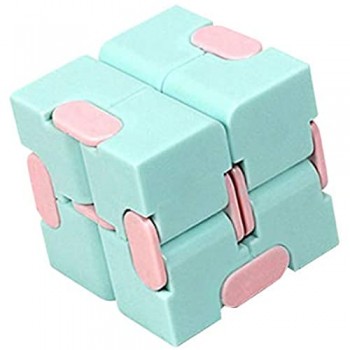 Novità Infinity Cube Cube Toy Giocattoli Anti-stress Per Bambini Giocattoli Educativi Per La Riduzione Della Pressione Aggiornati Per Ammazzare Il Tempo Giocattoli Agitarsi Cubo Infinito (1pcs)