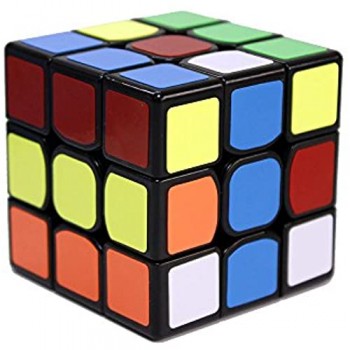 OJIN YongJun YJ Guanlong V2 3x3 Black Cube velocità Puzzle The Enhanced Version Smooth Brain Teaser Twist Toys