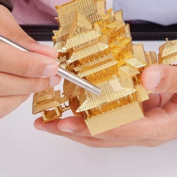 Piececool 6Pcs Kit Attrezzi per Kit Modello in Metallo Puzzle 3D