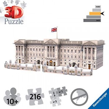 Ravensburger 12529 Buckingham Palace Night Edition Puzzle 3D