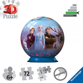 Ravensburger Frozen 2 3D Puzzle Ball Multicolore 11142