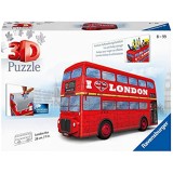 Ravensburger London Bus 3D Puzzle Multicolore 12534