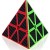 TOYESS Piramide Pyraminx Triangolo Cubo Speed Cube 3x3x3 Cubo Magico Fibra di Carbonio Sticker Giocattolo Regalo per i Bambini e Adulto