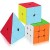 Vdealen Speed Cube Set Original Magic Cube Set di Qiyi Cube 2x2 3x3 Piramide Facile Rotazione & Gioco Fluido Stickerless Cube