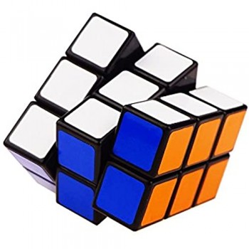 Wings of wind - Easy Turning Smooth e Velocità 2x3x3 Magic Cube Sticker Puzzle Cube 2.24 x 1.49 x 2.24 pollici (Nero)