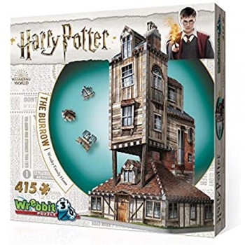 Wrebbit Puzzles-W3D-1011 Harry Potter 3D Puzzle Multicolore Standard W3D-1011
