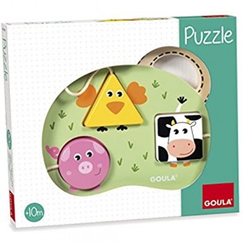 Goula- Bambini Puzzle Multicolore 53452
