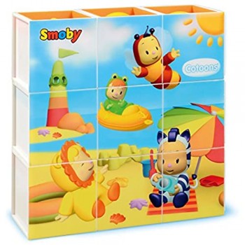 Smoby- Toy Prima età Puzzle Cubes Cotoons 7600211385