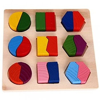 TOOGOO(R) Puzzle di Legno Giochi Giocattolo educativo per Il Bambino del Bambino